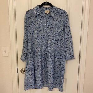 Tuckernuck Hydrangea Hayes Dress